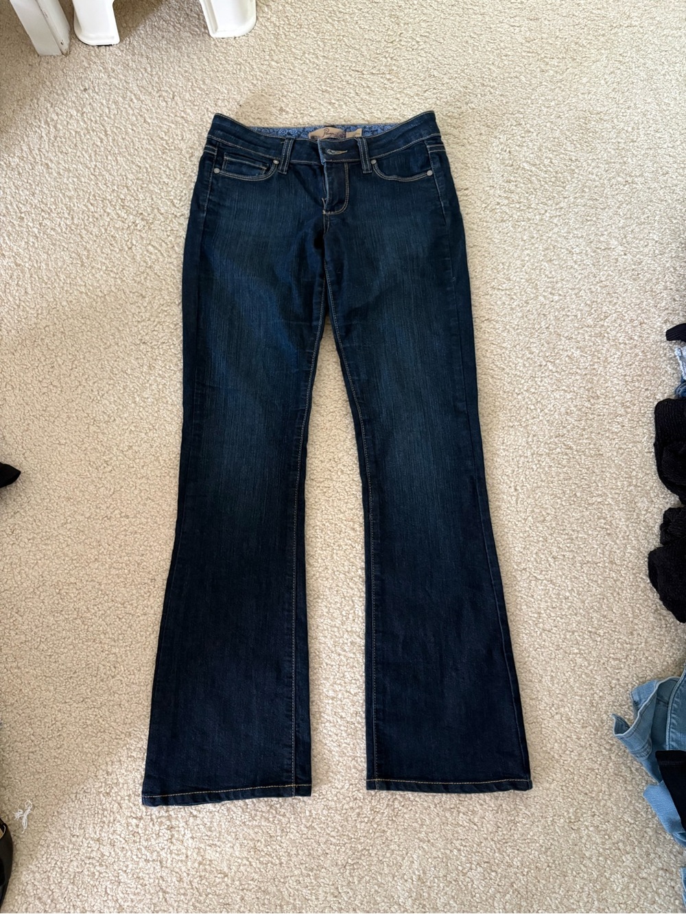Women’s Boot Cut Jeans - Dark Blue
